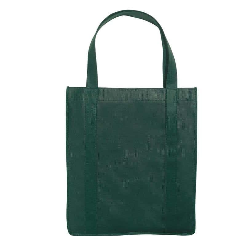 Recyclable Non-Woven Grocery Tote - 13" x 15" x 10