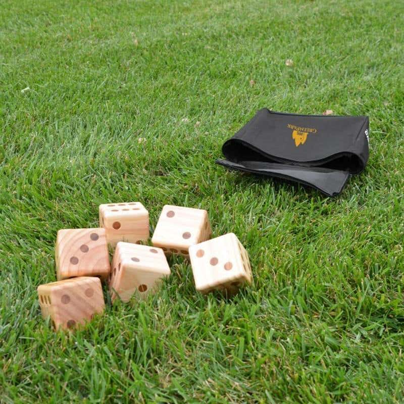 Giant Wooden Dice Game