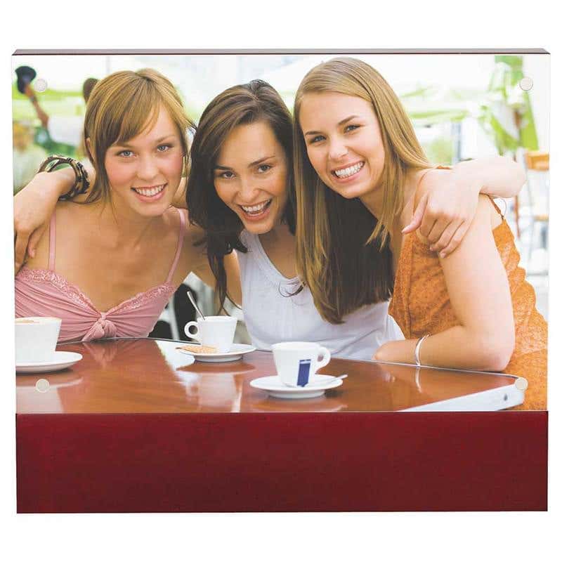 4" x 6" Brown Acrylic Picture Frame