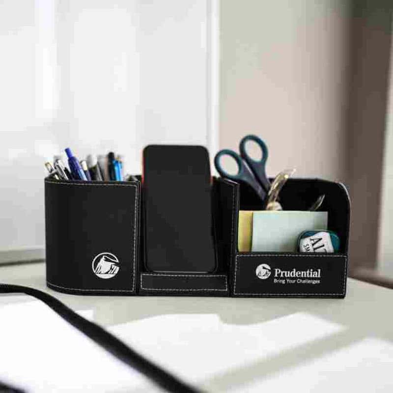 Qi Wireless Charging Desk Organizer