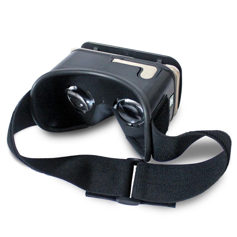 Virtual Reality Mobile Phone Viewer with Head Strap