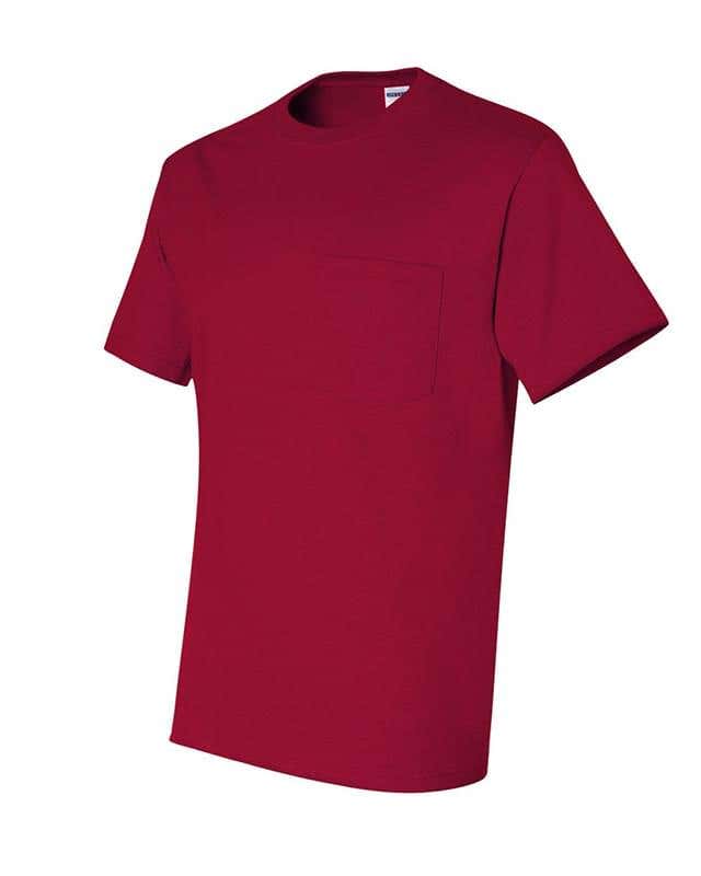 Jerzees® Dri-Power® Active 50/50 Cotton/Poly Pocket T-Shirt