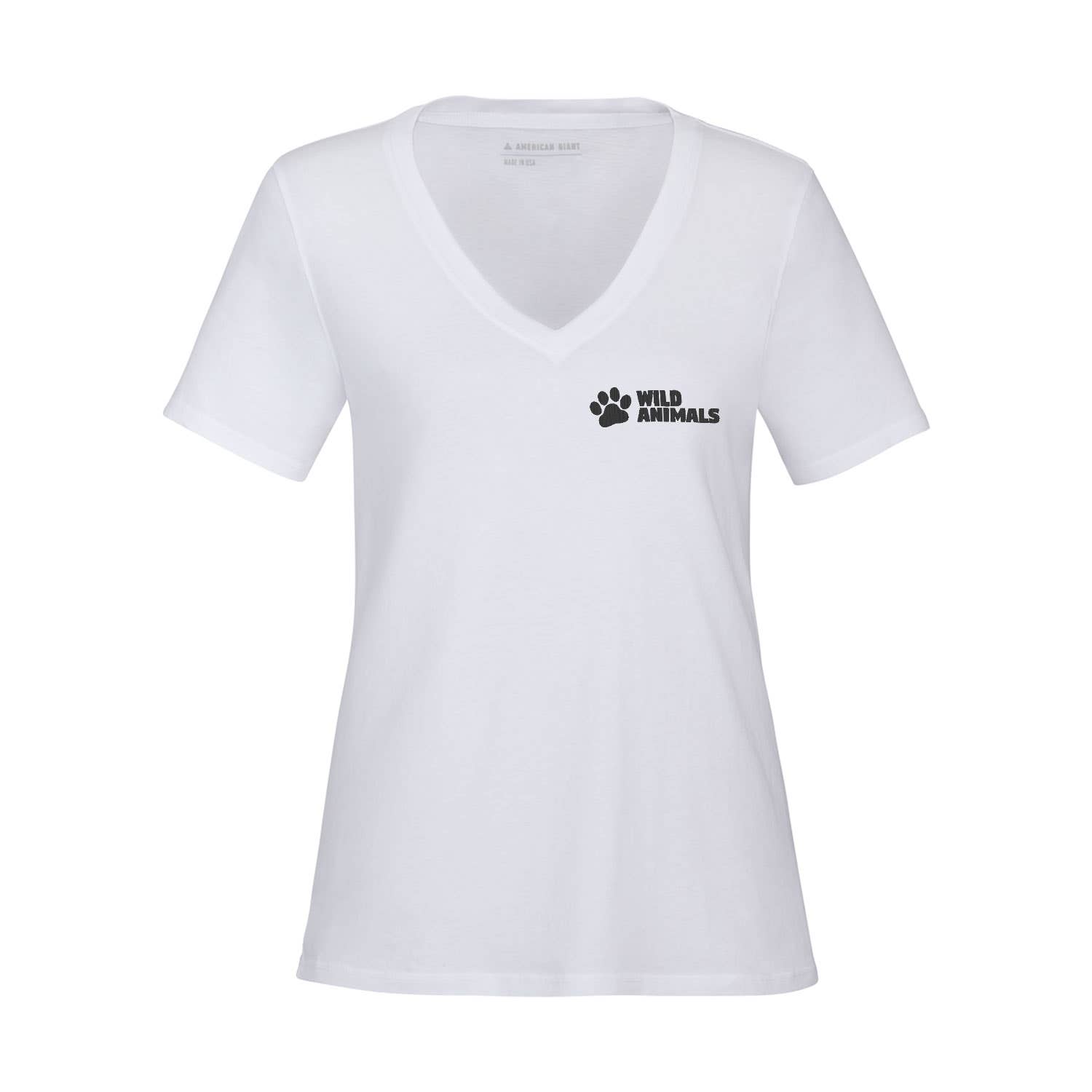 American Giant&reg; Classic Cotton V-Neck T-Shirt - Women