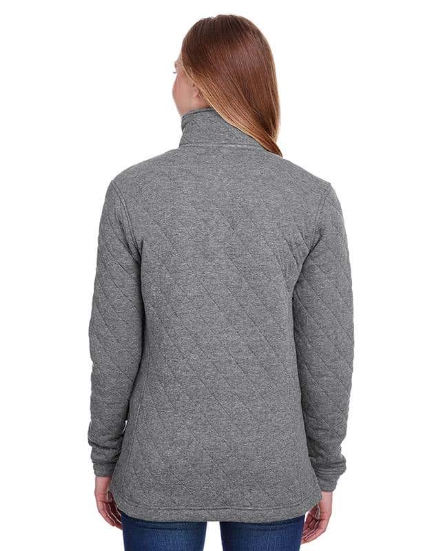 J America Quilted Snap Pullover - Women