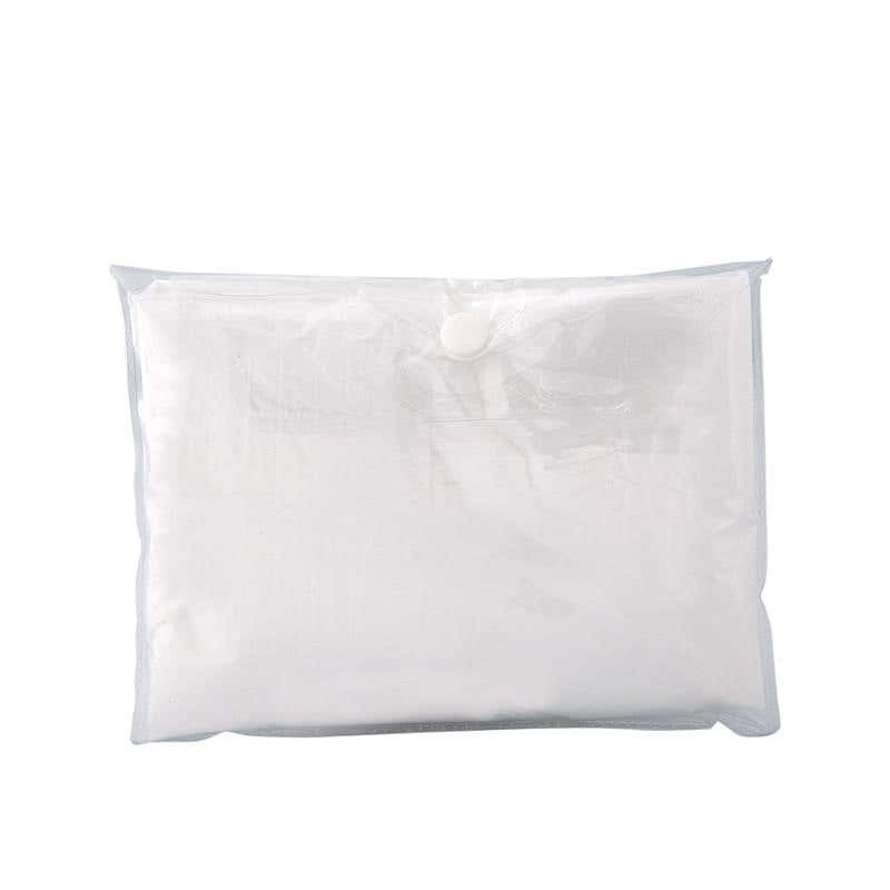 Disposable Plastic Rain Poncho in Pouch