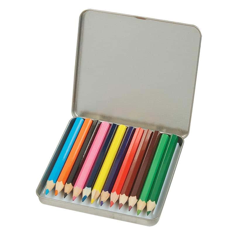 12-Piece Colored Pencil Set in Gift Tin