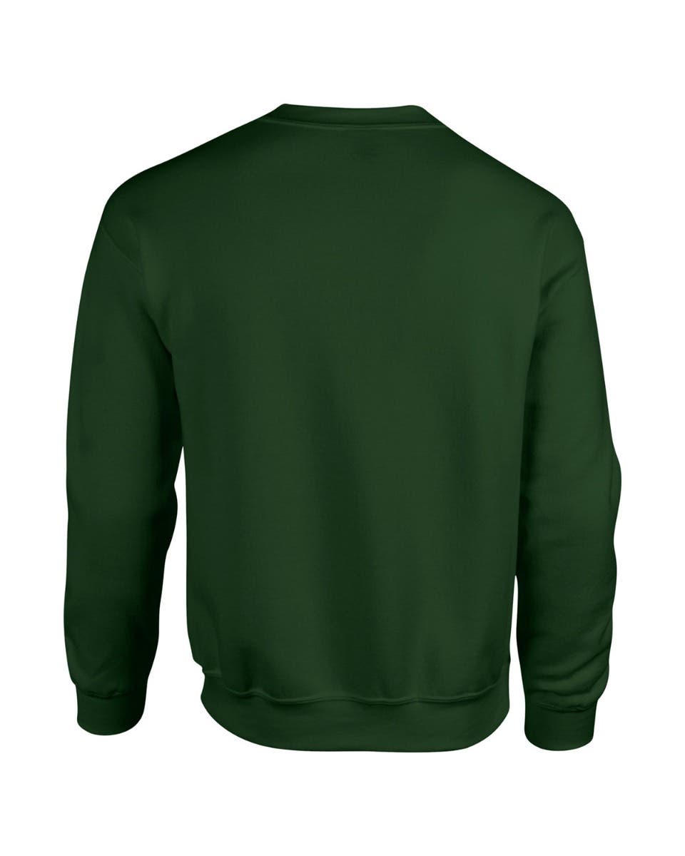 Gildan® Adult Heavy Blend™ Fleece Crew Sweatshirt-FOREST GREEN