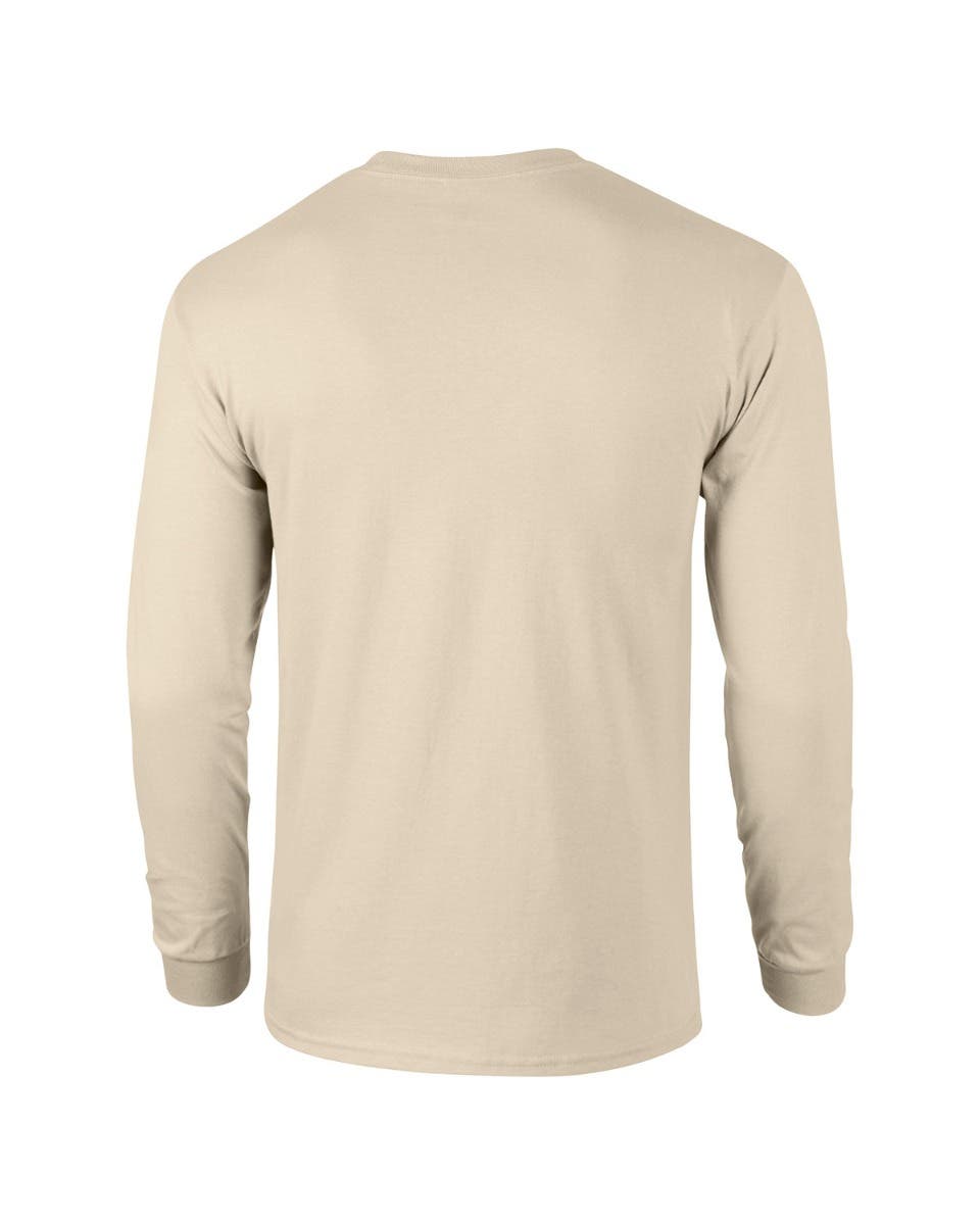 Gildan® Ultra Cotton® Long-Sleeve T-Shirt-Sand