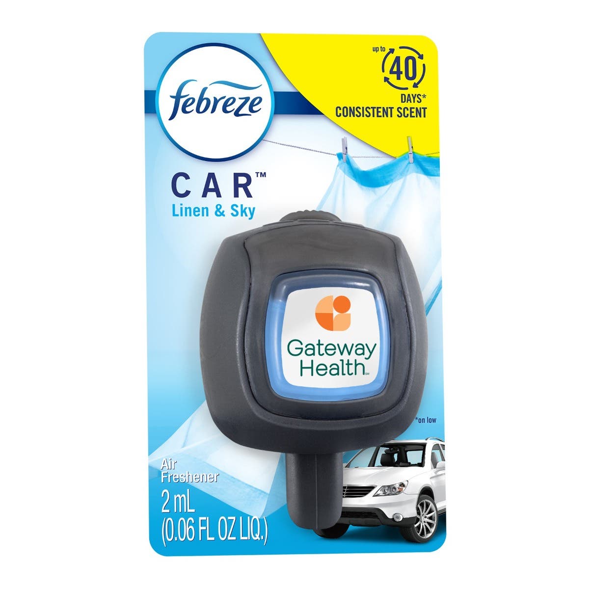 Febreze® CAR™ Linen & Sky Scent Vent Clip