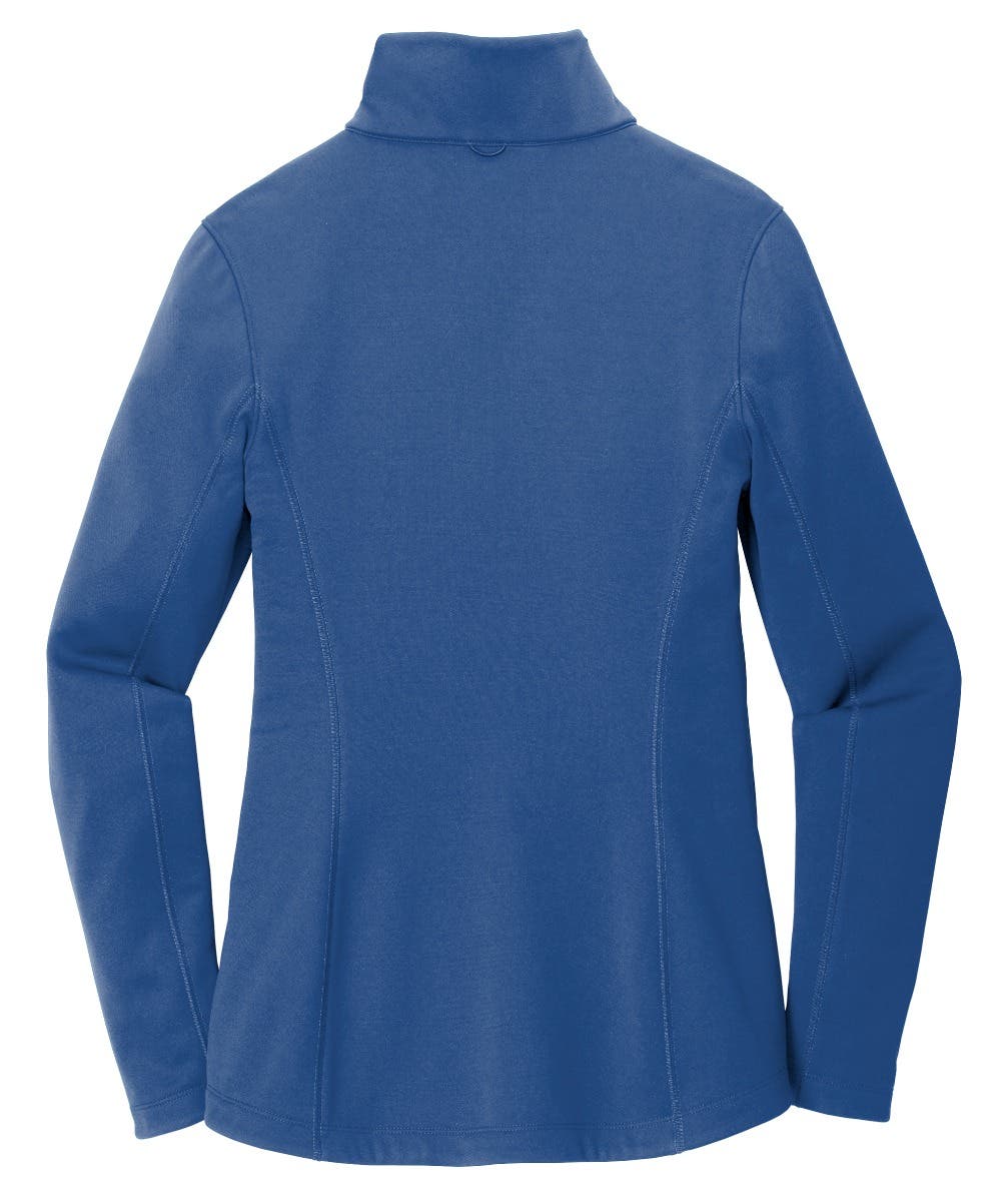 Port Authority ® Collective Smooth Fleece Jacket - Women-Night Sky Blue