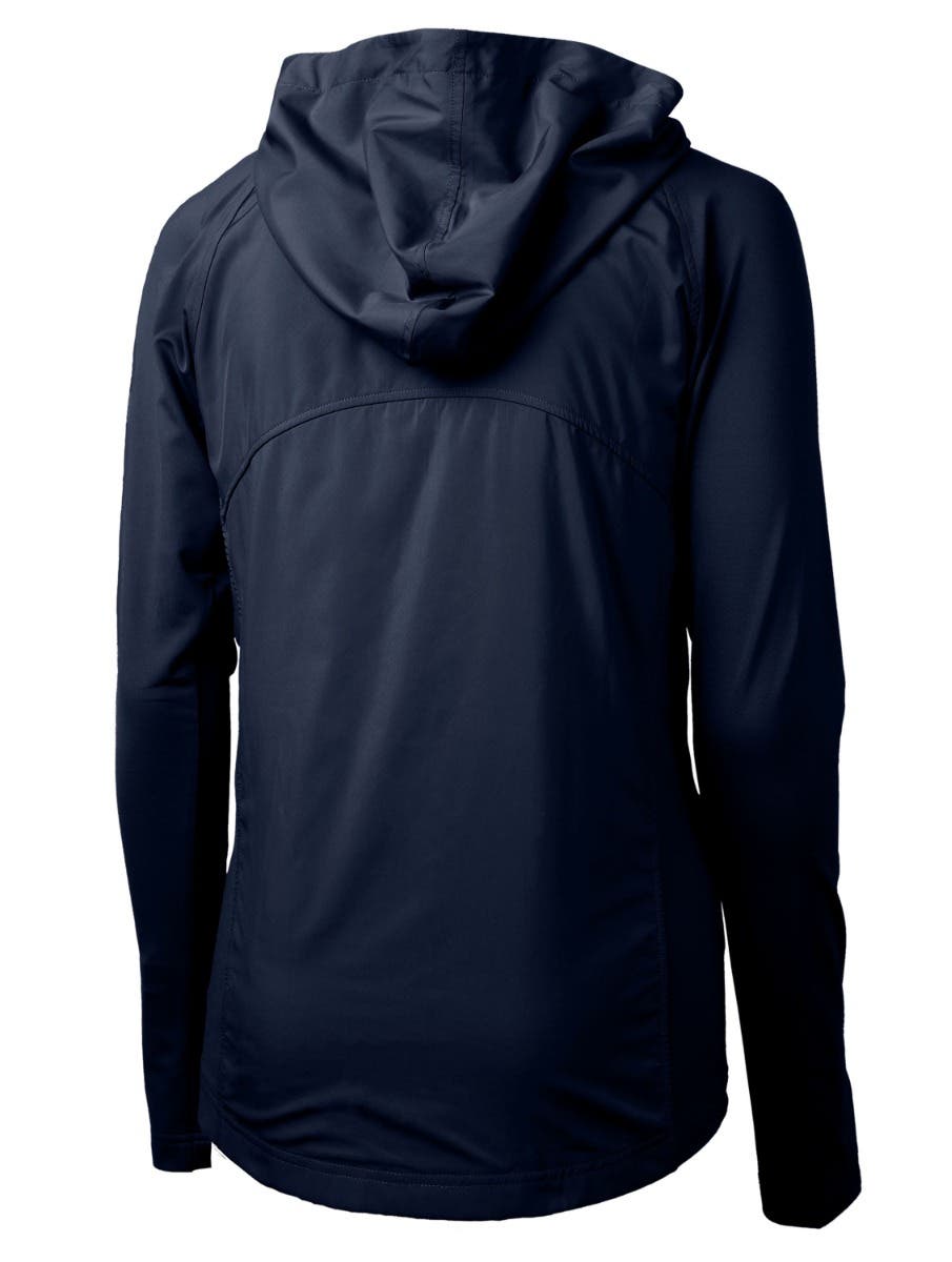 Cutter &amp; Buck® Adapt Eco Knit Hybrid Recycled Full Zip Jacket - Women-NAVY BLUE