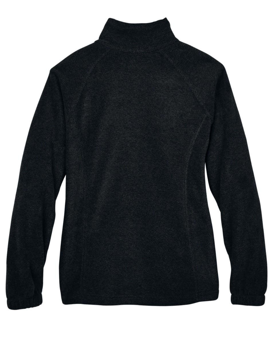 Harriton® Full-Zip Fleece Jacket - Women-Black