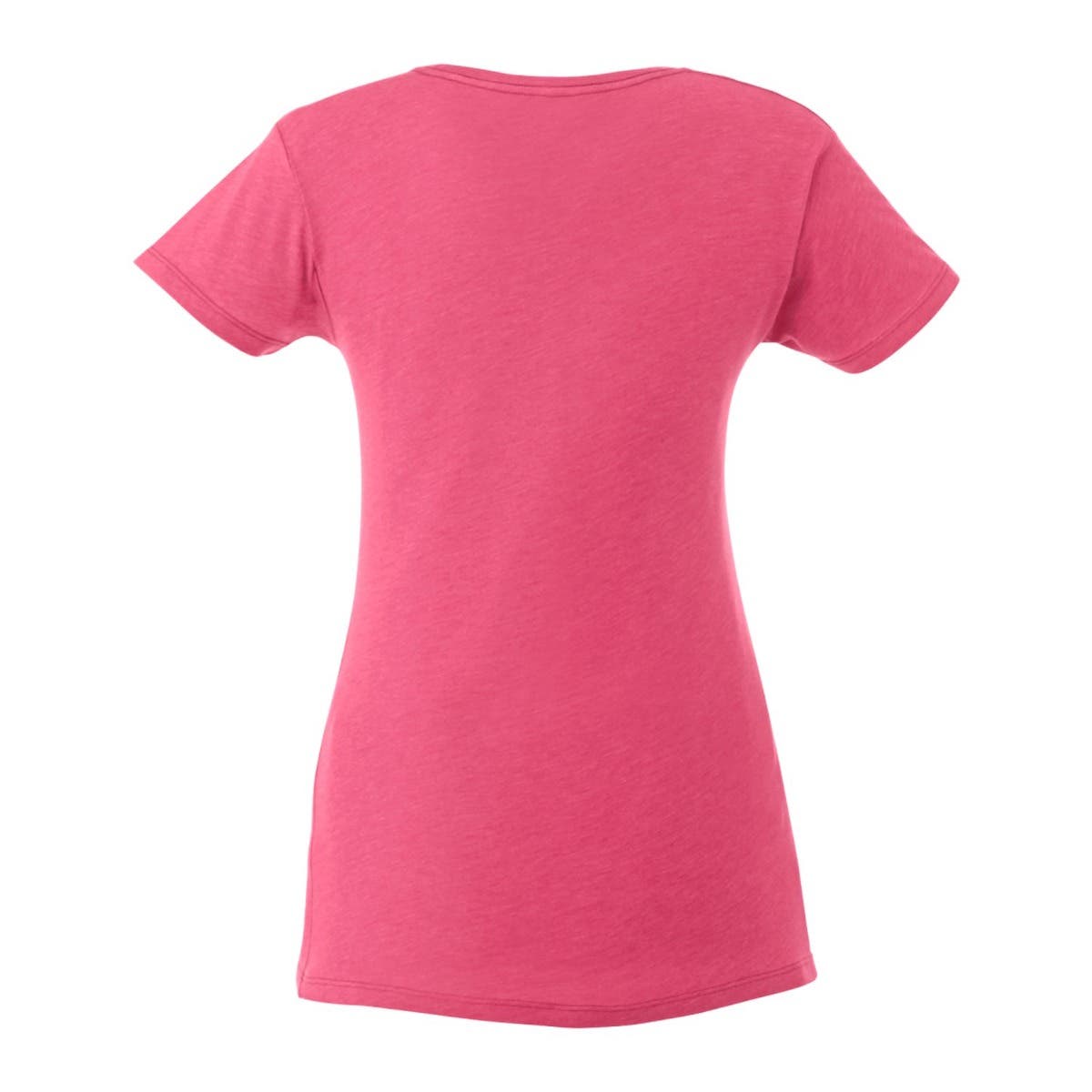 Women's Cotton/Poly Heathered Knit T-Shirt